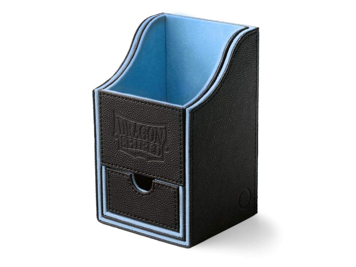 Dragon Shield: Caja Nido + Bandeja para Dice, Color Negro y Azul