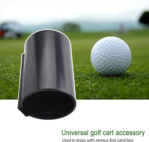 Miniatura 3 de OUKENS Carrito de golf sin perforación, soporte para botella de arena de plástico de ingeniería, accesorio universal para carrito de golf, relleno