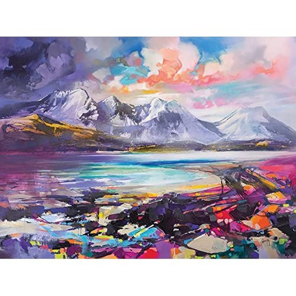 The Art Group Scott Naismith (Torrin, Skye) 30 x 40cm Canvas Print
