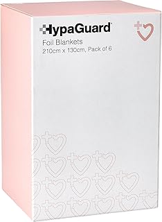 Safety First Aid Group HypaGuard Foil Survival Blanket (Pack of 6)