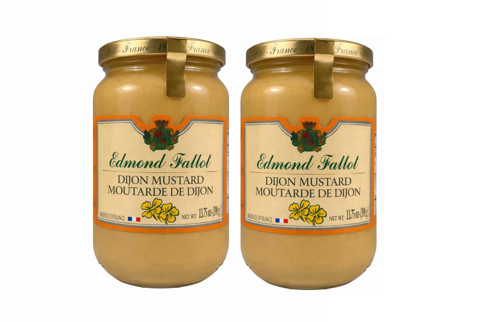 Fallot Dijon Mustard, 13.8 Ounce (Pack of 2)