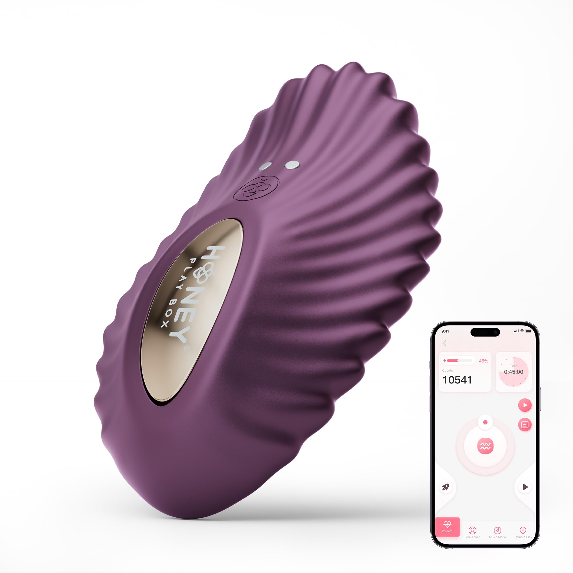 HoneyPlayBox Pearl 2 Wearable Panty Vibrator for Women APP Remote Controlled Clitoral Vibrator Adult Sex Toy with 9