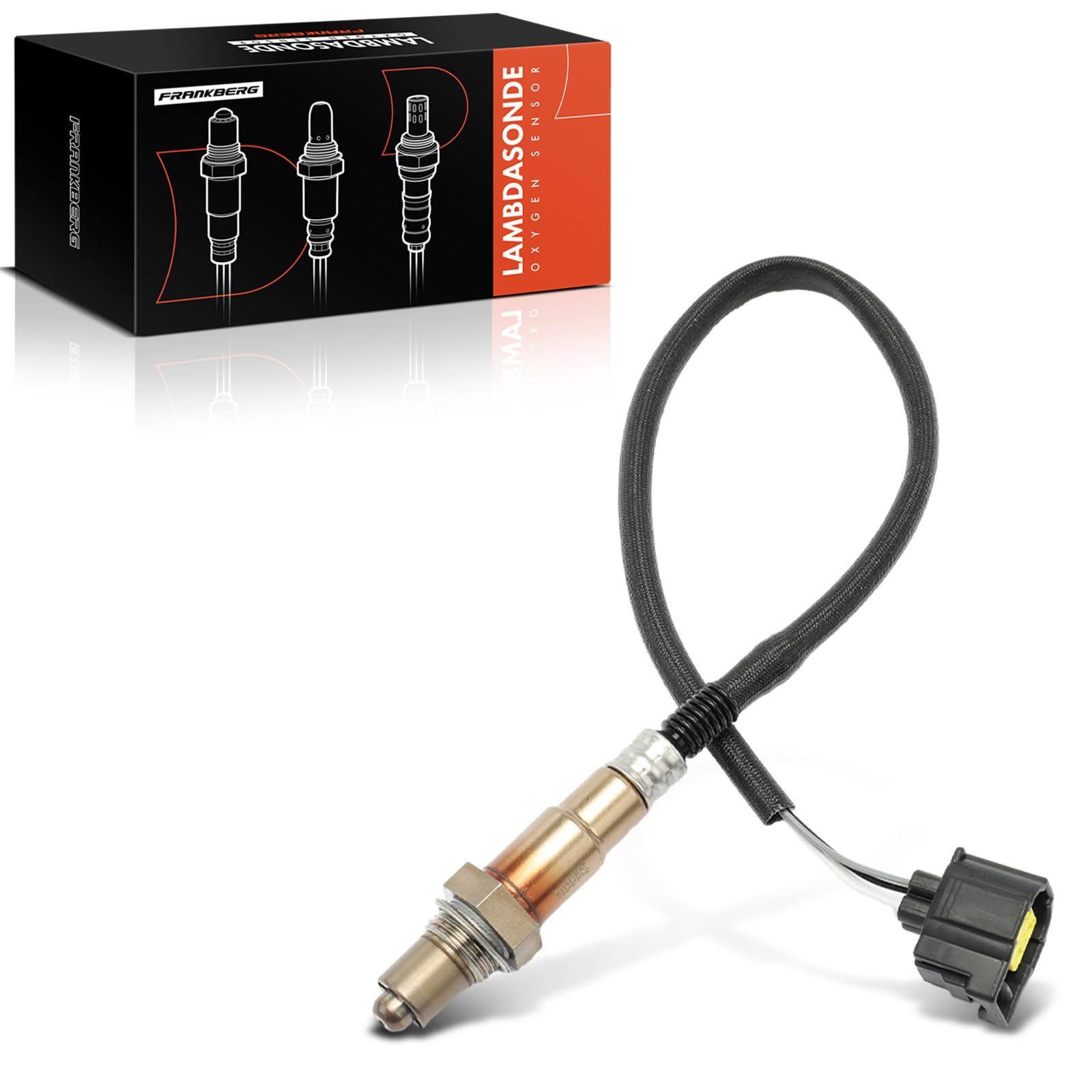 Amrxuts Sonde lambda O2 compatible avec Transit Mondeo Focus Fiesta C-Max KA Galaxy 98AB-9G444-BB