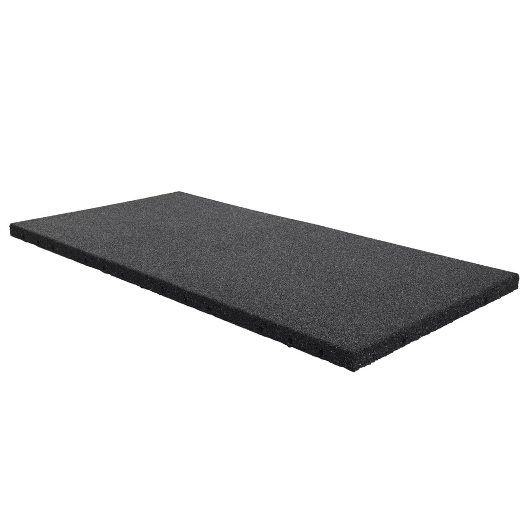 Gummimatte 50x100 cm – Antivibrationsmatte 30 mm – rutschfeste, Wetterbeständige Gummiplatte für Waschmaschine, Flachdach, Balkon, Gehweg & Spielplatz – Schalldämmende Bodenmatte