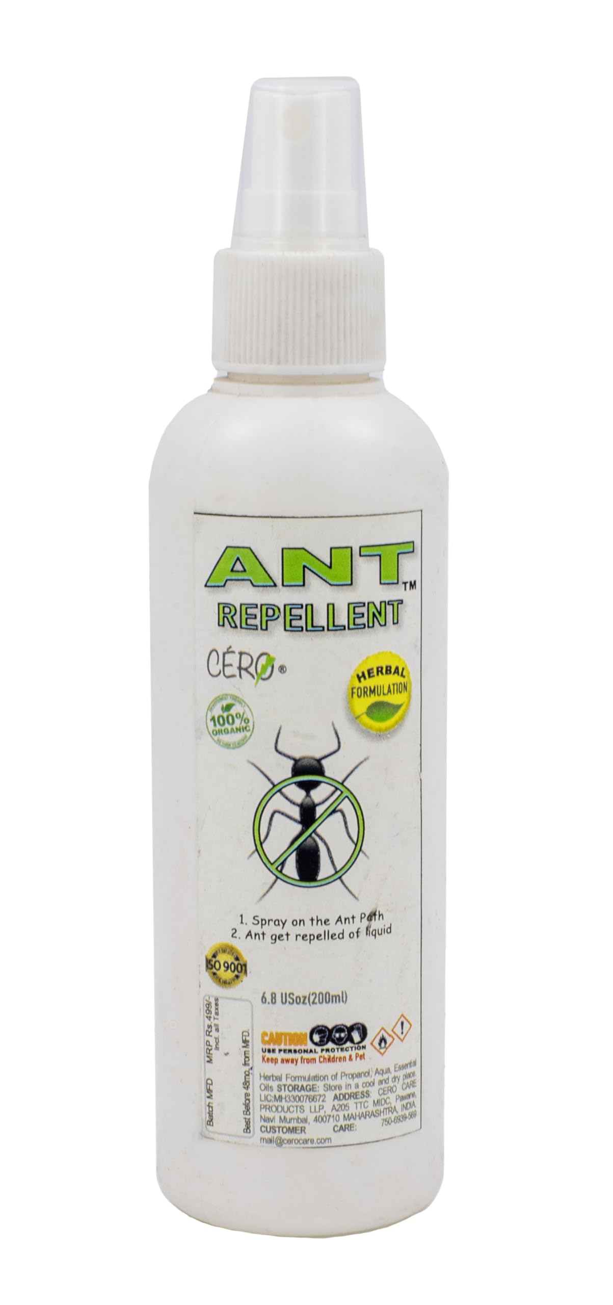 Herbal Ant Deterrent Spray (200ml)