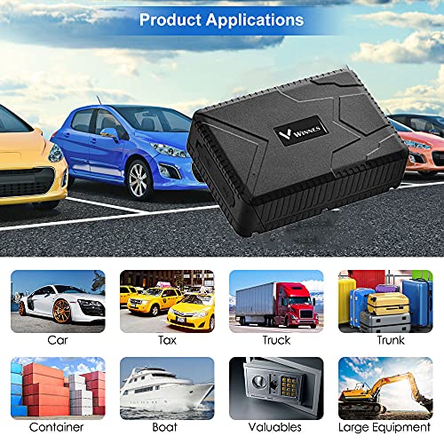 Winnes 4G Magnetic Gps Tracker For Vehicles Car Gps Locator Real Time Gps Tracker For Car Motorcycles Trucks Vehicles Anti-Lost Waterproof - Tk915-4G (7800Mah) #TOP2
