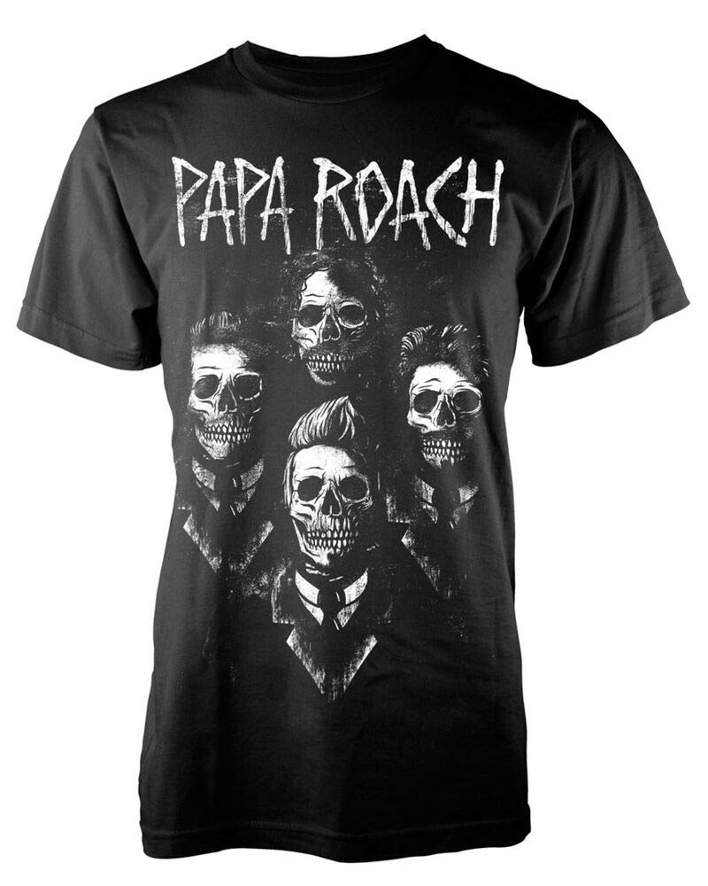jixi Papa Roach 'Portrait' T-Shirt - New & ! Black