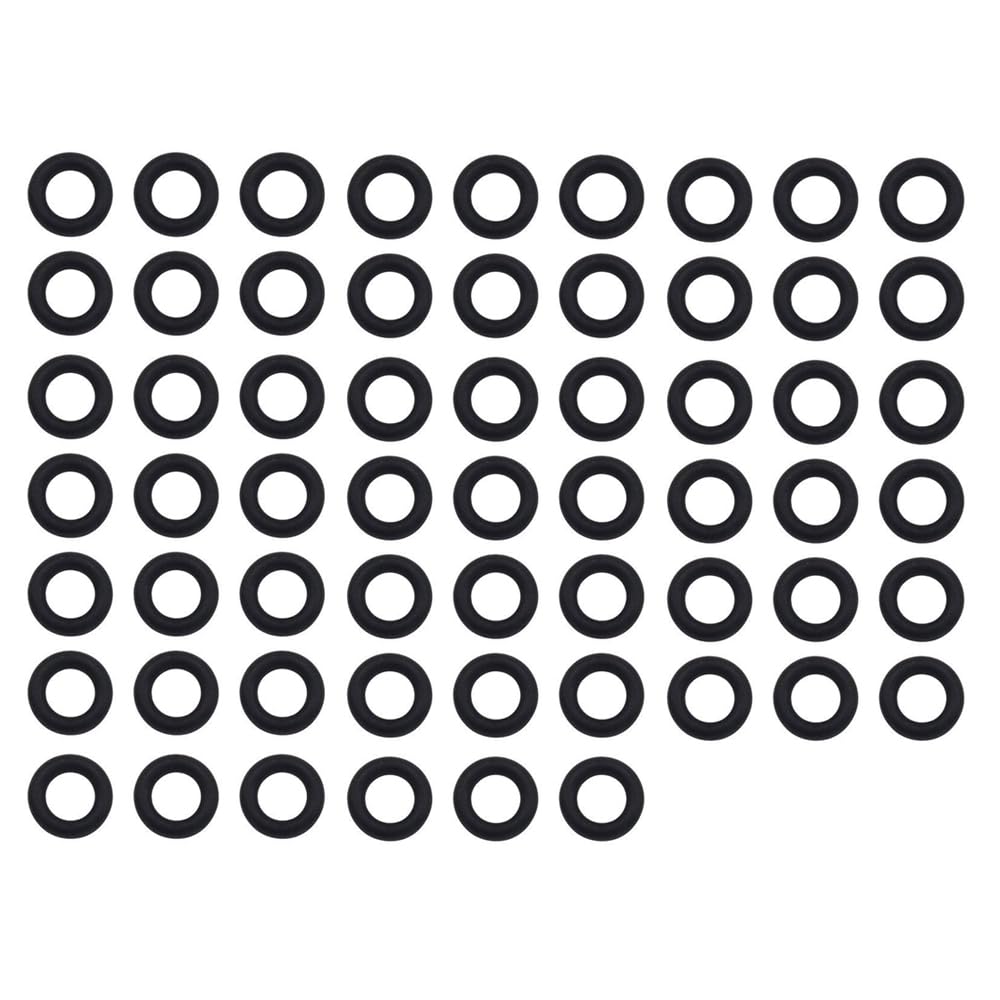 Paintball PCP Quick Filling Charging Probe Adapter O-Rings x 60, 9mm OD 5mm ID 2mm Width, Pack of 60