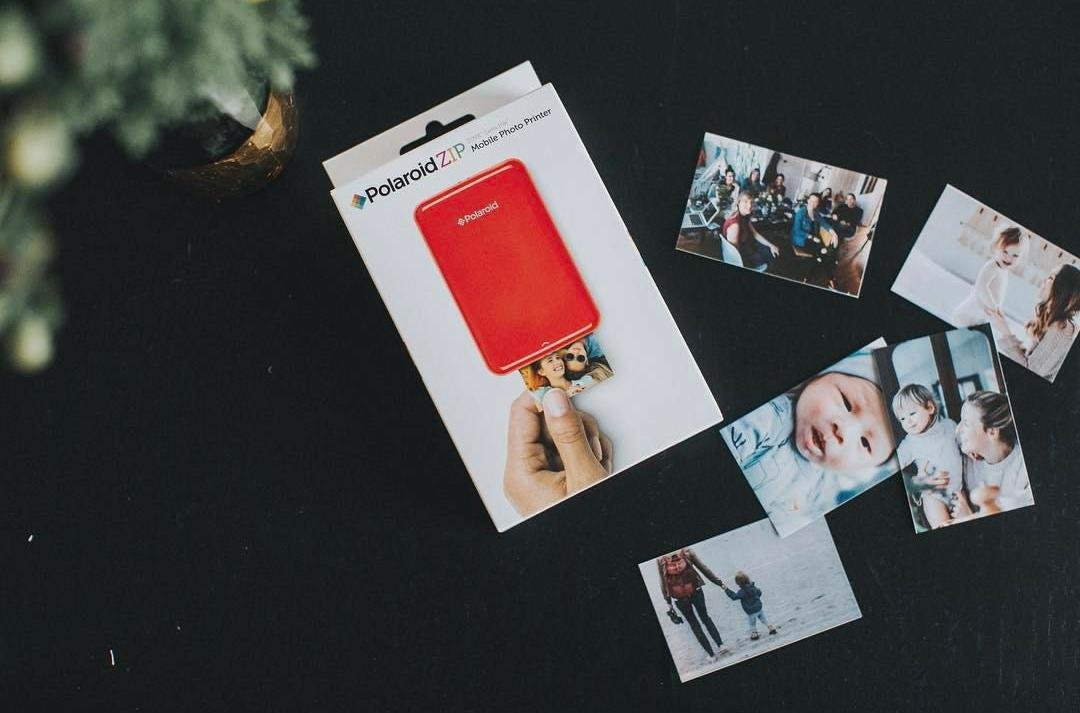 Polaroid ZIP - Stampante Portatile, Bluetooth, w/ZINK Tecnologia Zero Ink Printing, 5 x 7.6 cm, compatibile iOS e dispositivi Android, rosso