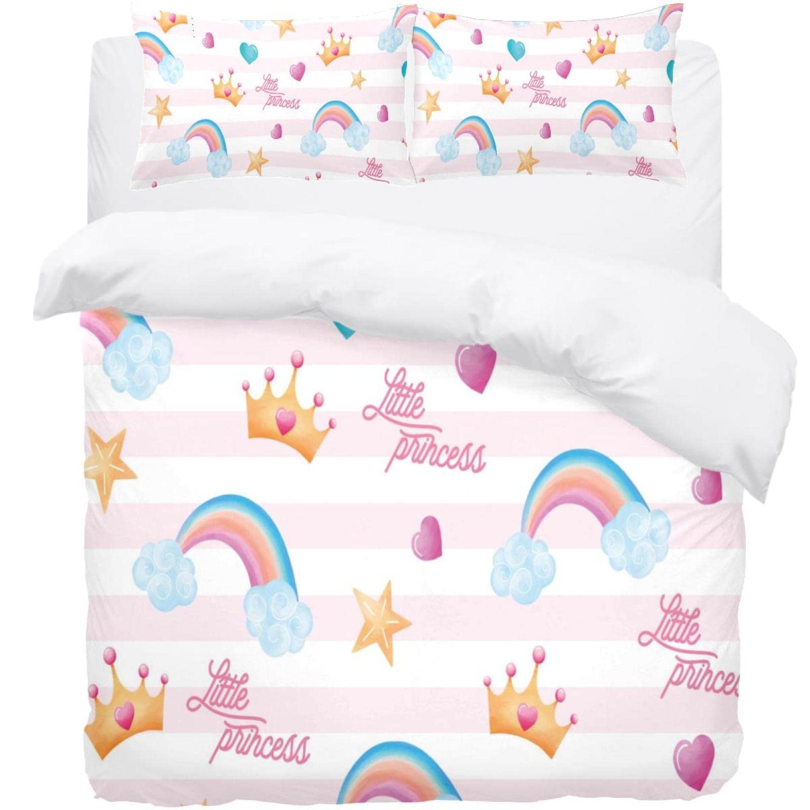 Parure de lit princesse pour transformer la chambre de votre fille en un royaume rose
