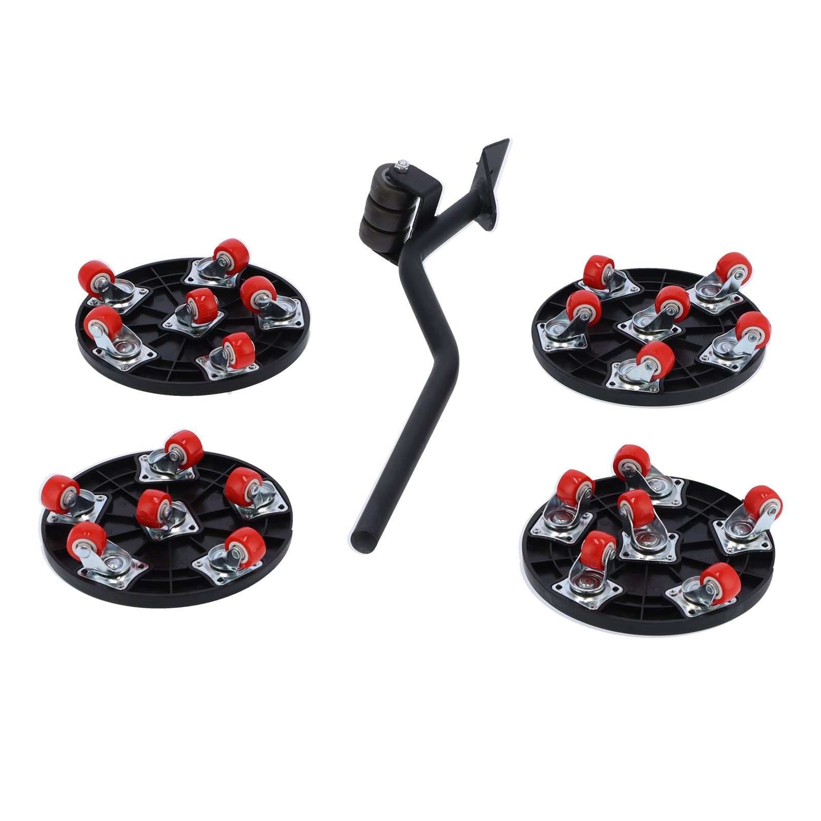 Kit per Sollevatori per Mobili per Carichi Pesanti per Spostamenti Sicuri, Include 4 Carrelli Girevoli, Perfetti per L'ufficio Domestico e il Garage