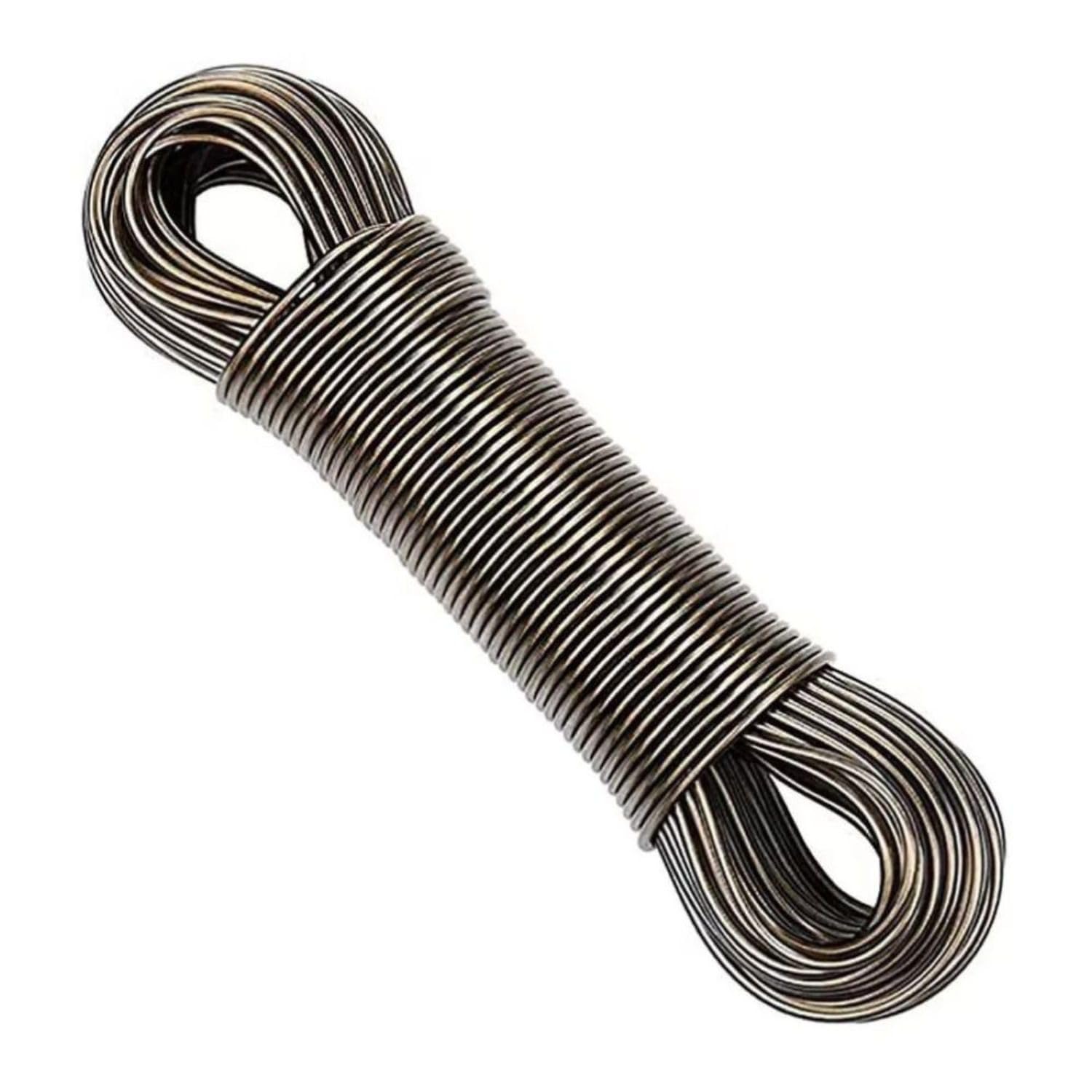 3 Clothesline Ropes - 20 Meter PVC Coated -1
