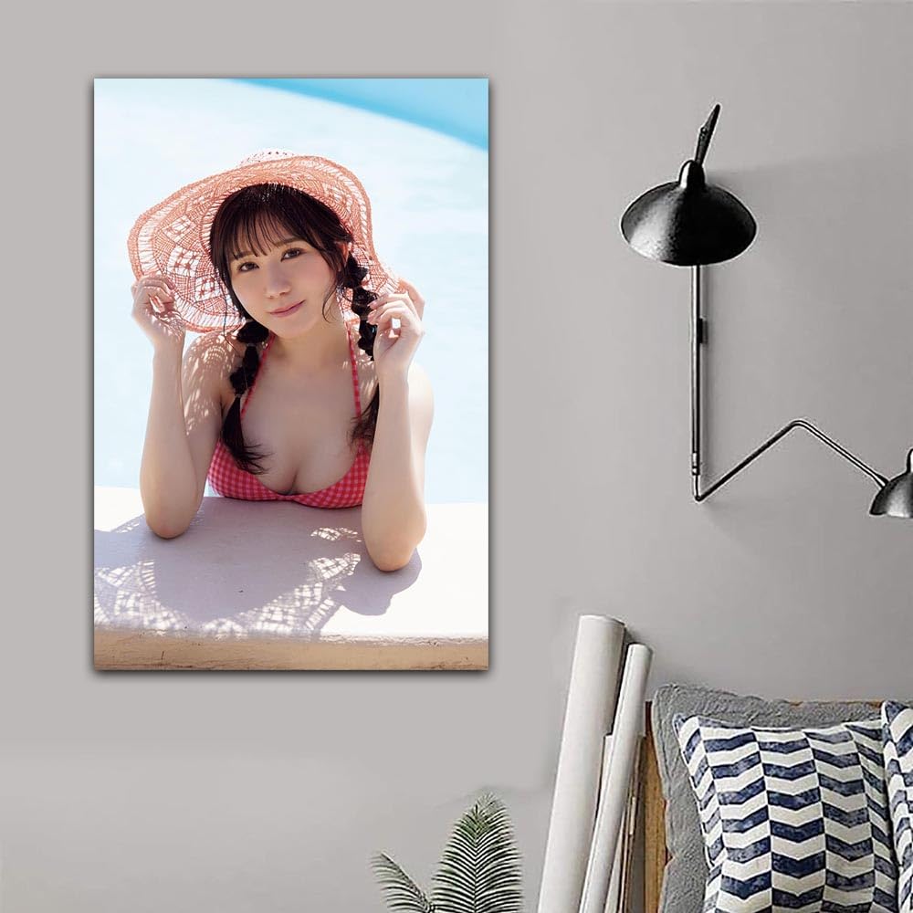 Amazon.co.jp: 五日市芽依 水着写真のポスター 可爱 いつかいちめい