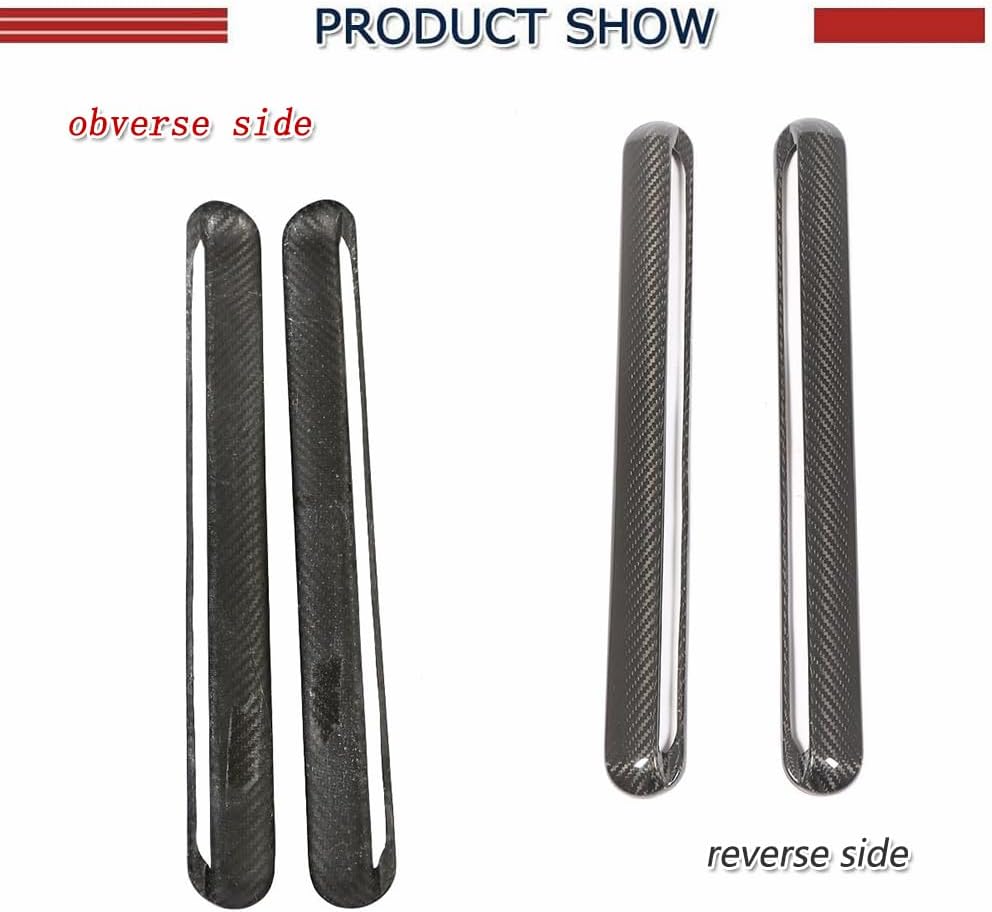W464 W463 C-Pillar Carbon Fiber Side Air Vent Cover C-Pillar for Mercedes Benz G Class W463 G500 G550 G55 G65 G63 AMG 2004-2018 Custom Parts Window Moulding Body Kits Factory Outlet