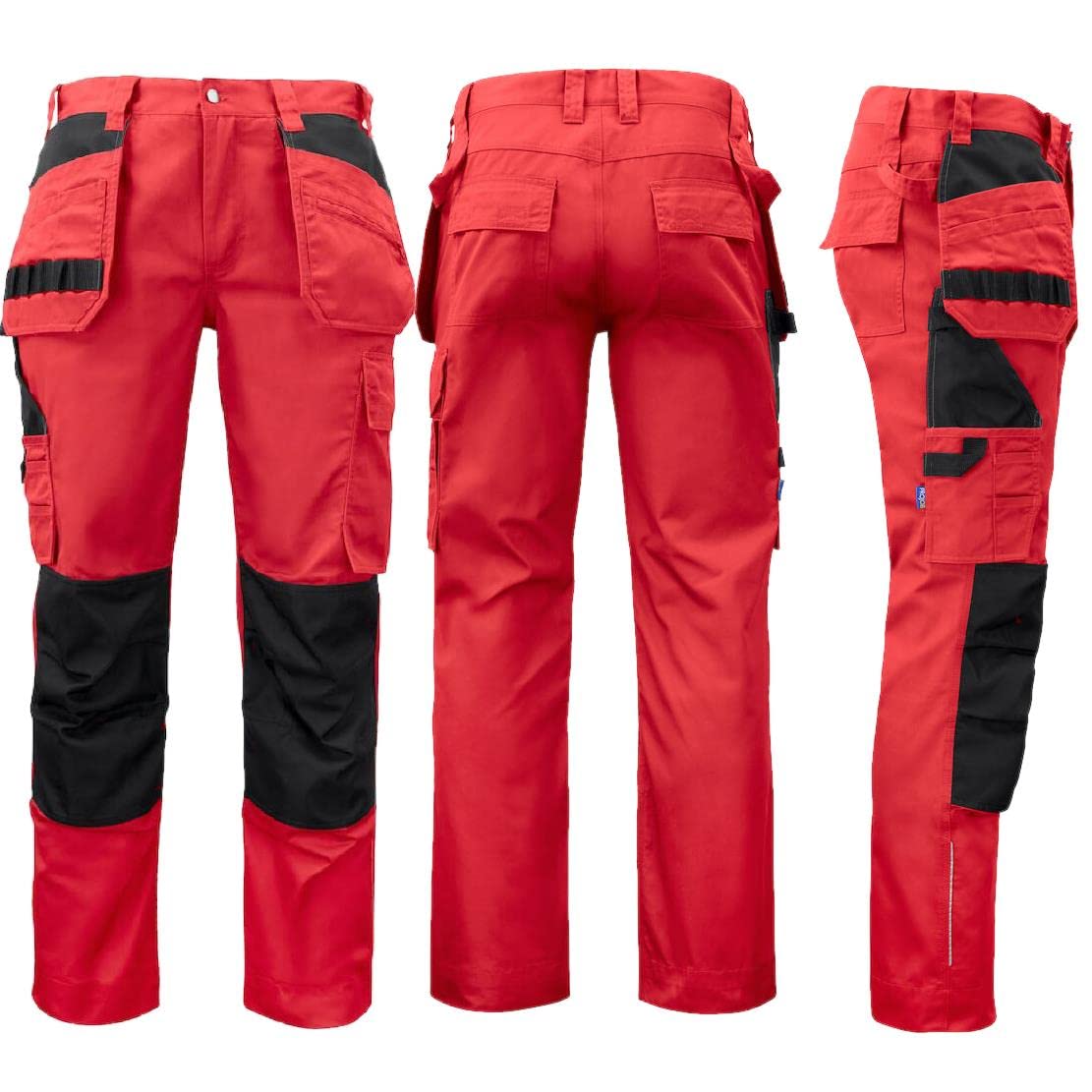 Pantaloni Tecnici da Lavoro Uomo Projob Multitasche Porta Ginocchiere Personalizzabile PS 33315 - BS