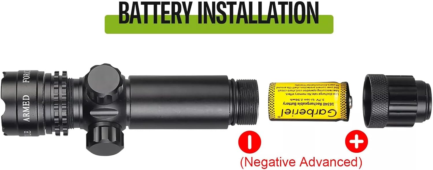 TRINITY Green Laser Sight for Maverick 88 12 Gauge Pump Shotgun – Picatinny Weaver Mount Included, Tactical Green Beam - Class IIIA 635nM Less Than 5mW Single Rail Mount.