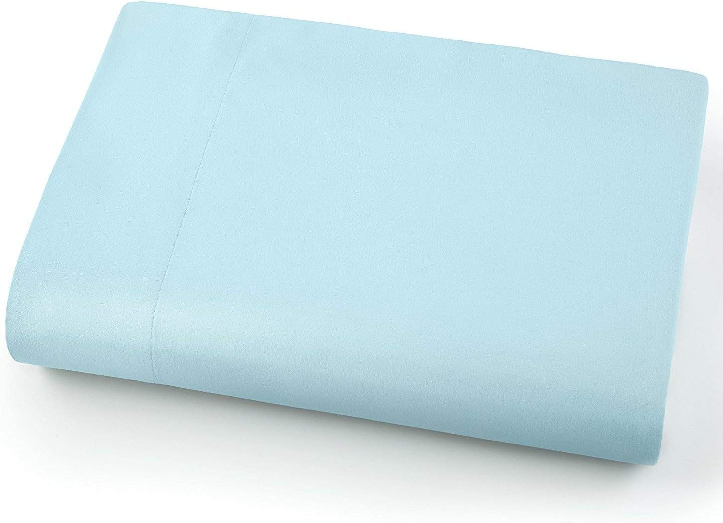 Bright Bedding, 1 Piece Cotton Flat Sheet Only, 100% Egyptian Cotton Top Sheet, Ultra Soft Breathable Cooling Bedding, Luxury Hotel Quality, Durable &