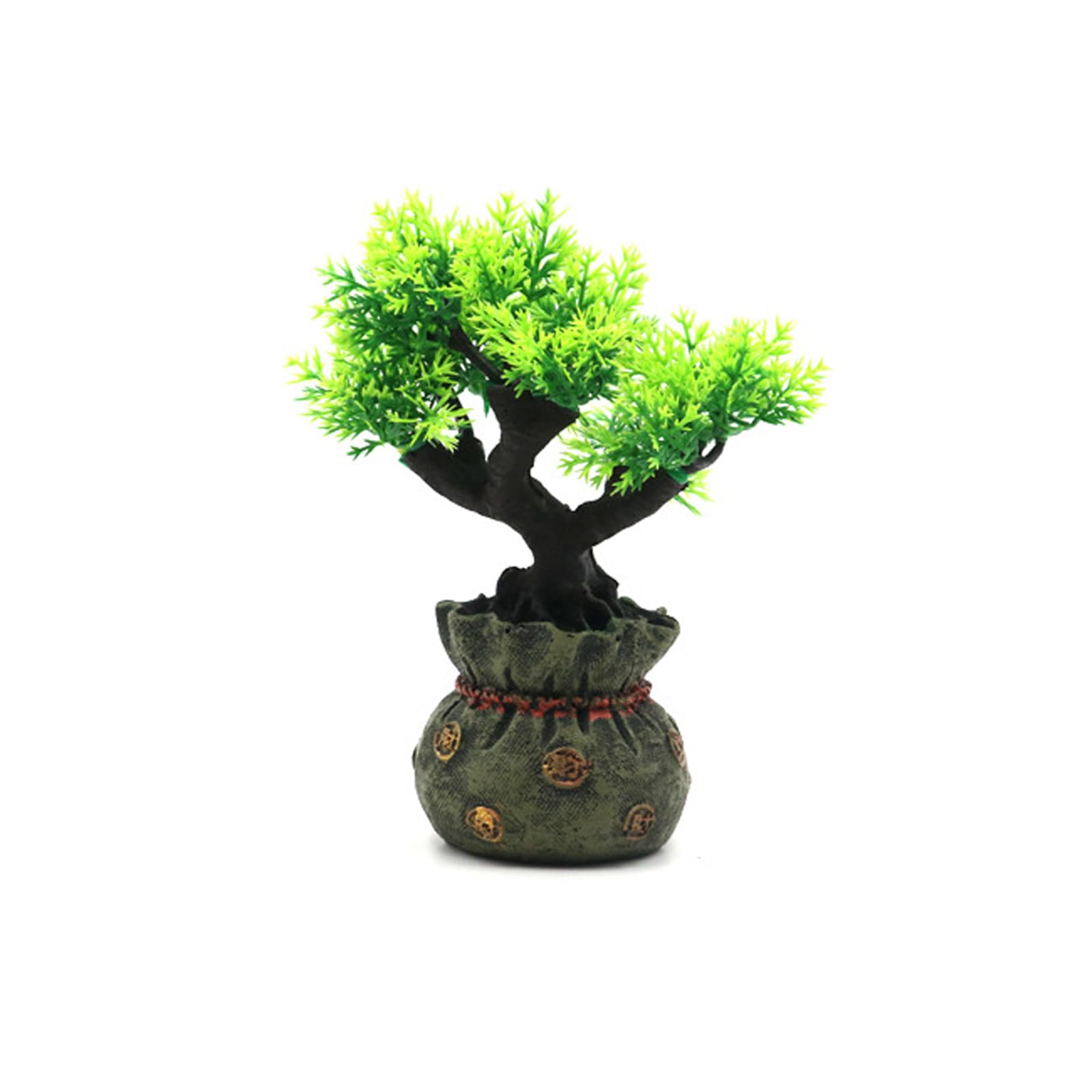 yanzunlrn Aquariums Landscape Artificial Tree Terrarium Shrimp Plant Statue Aquariums Habitat Decors Fish Ornaments & Terrarium Craft