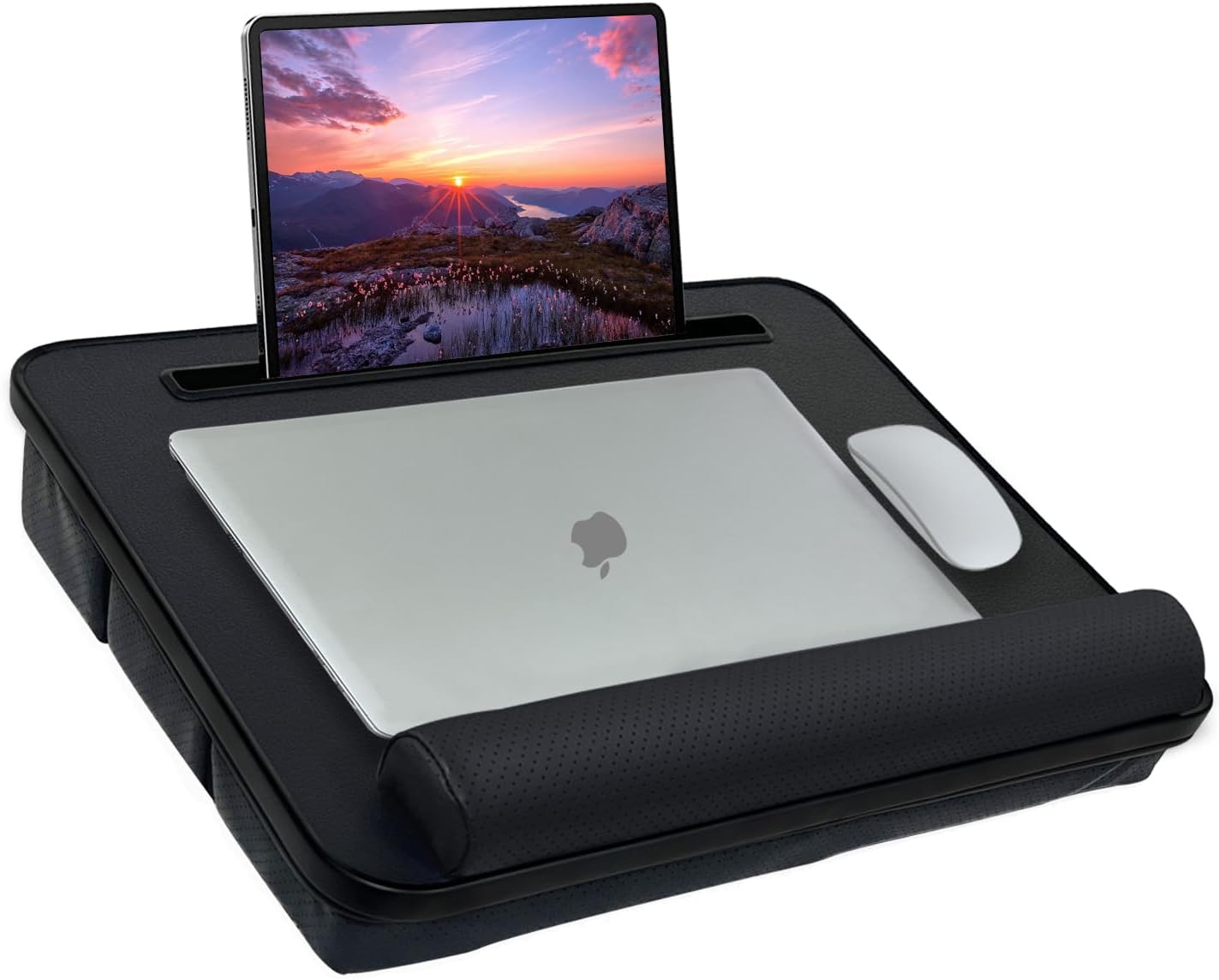 Laptop Easel, Lap Desk Pillow. Ergonomic Laptop Computer