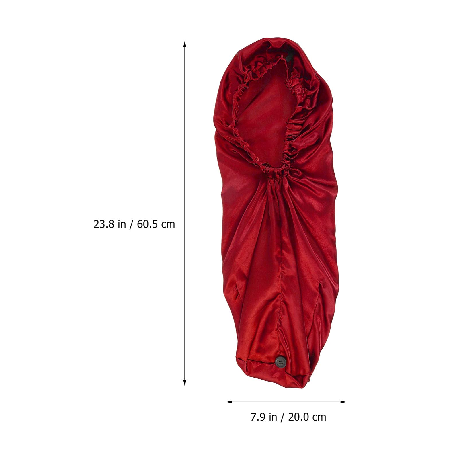 FRCOLOR 6 Pz Berretto Da Notte Lungo Con Fibbia Cappelli Da Donna Cuffia a Treccia Cuffie Da Per Donna Berretto Con Trecce Elastiche Domestico Raso Raperonzolo Mancare