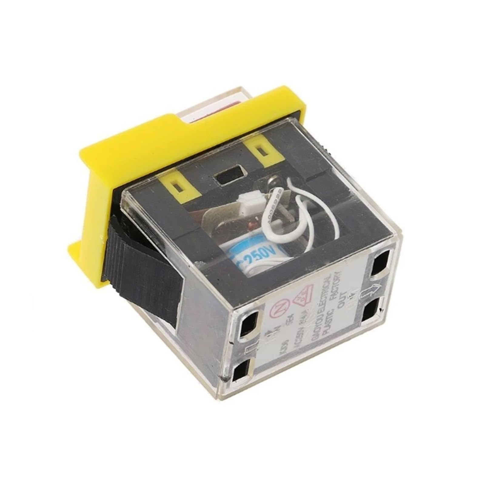przełącznik start-stop, 250 V elektromagnetyczne wyłączniki przyciskowe z zabezpieczeniem