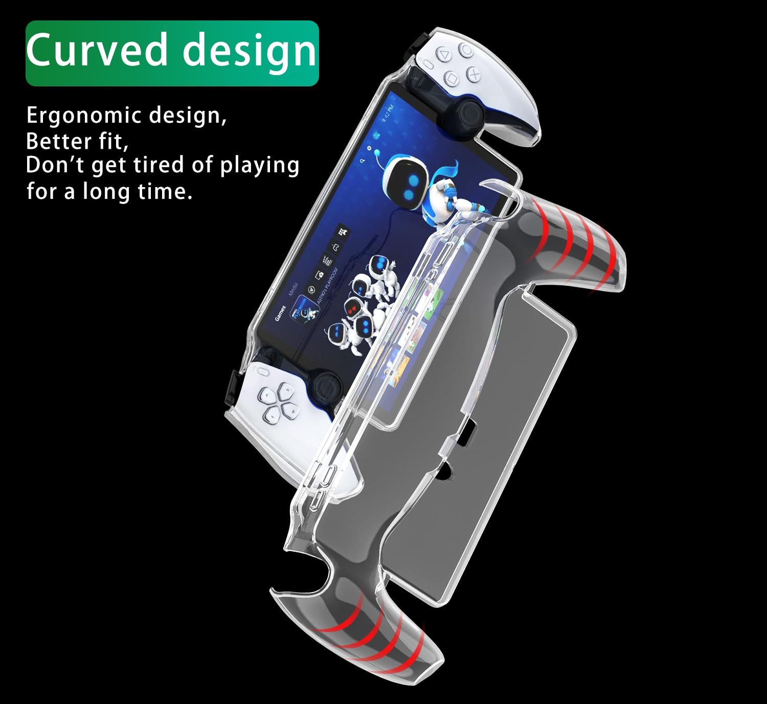 FDHYFGDY Funda para Sony PS5 PlayStation Portal/PS Portal Funda Protectora,Funda Protectora de TPU Antideslizante y a Prueba de Golpes