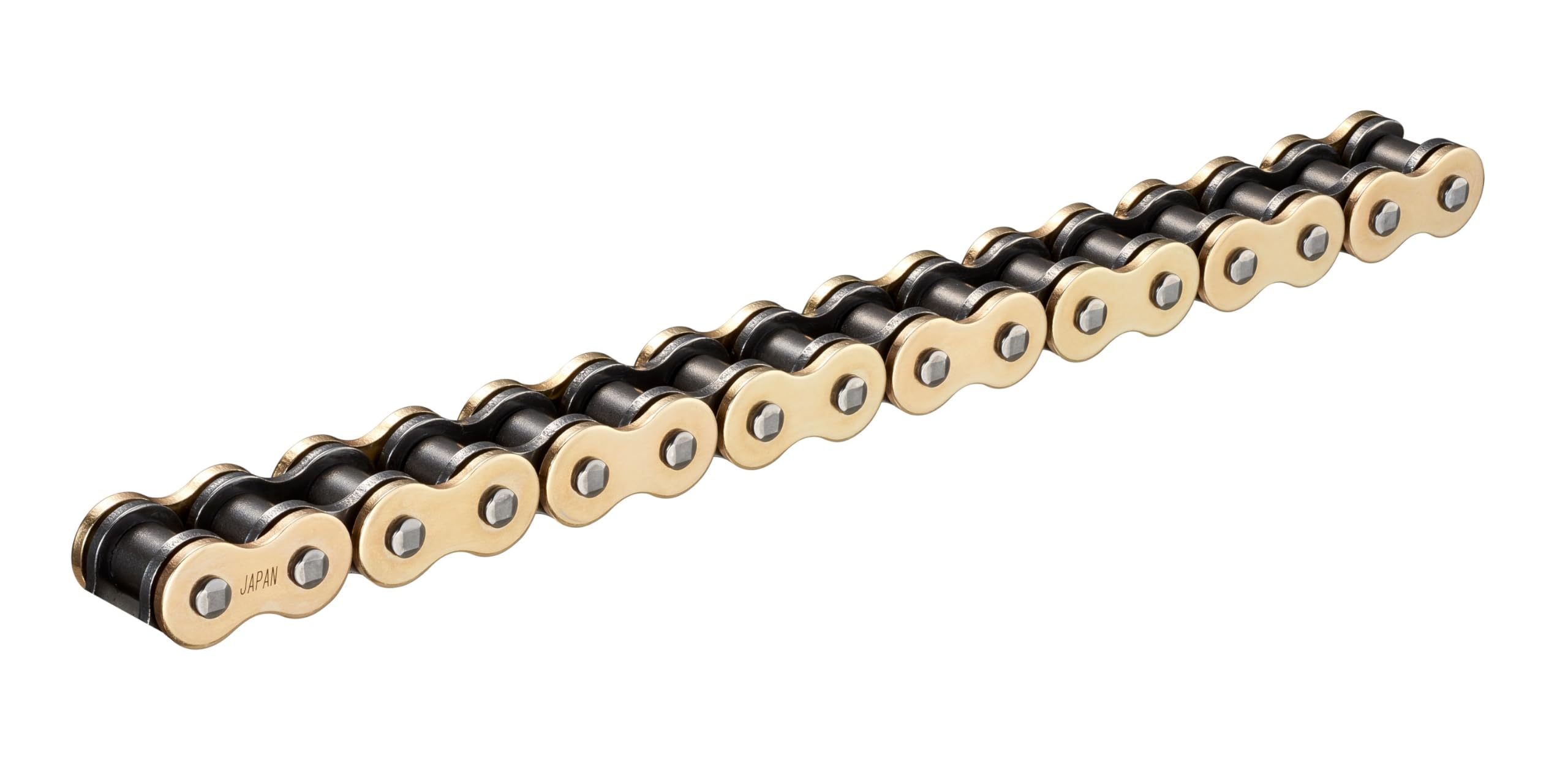 Kette DID X-Ring 530VX3 / 110 Nietschloss ZJ gold/schwarz (5/8 x 3/8 x 10,16)