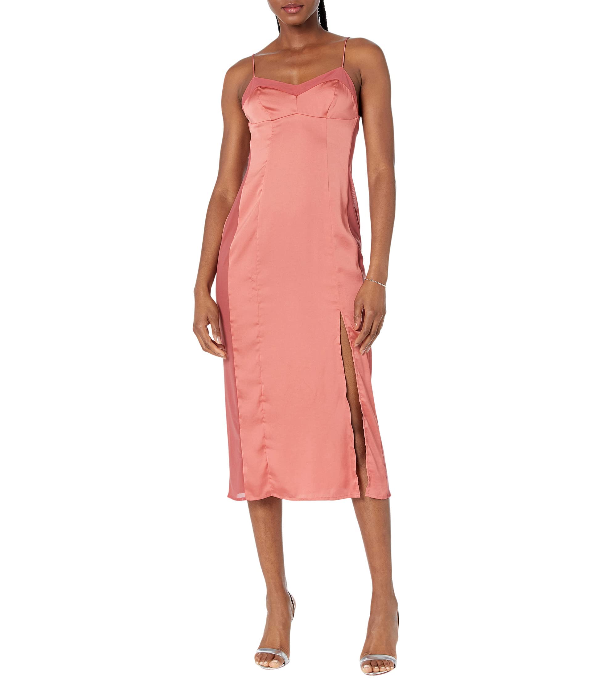 Free People City Cool Midi Slip Women's,Canyon Clay