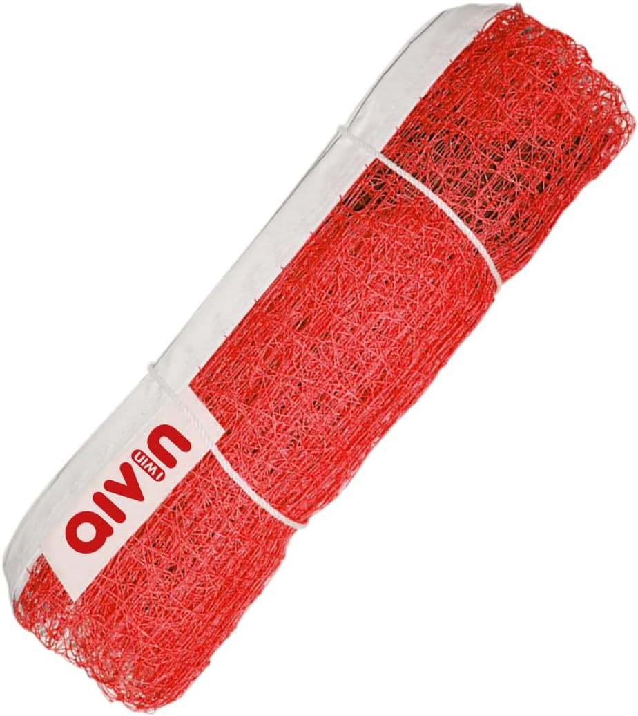 Aivin Badminton Net for Outdoor, Indoor or Badminton Sports, Replacement Net for Backyard, School, Beach, Garden (White)