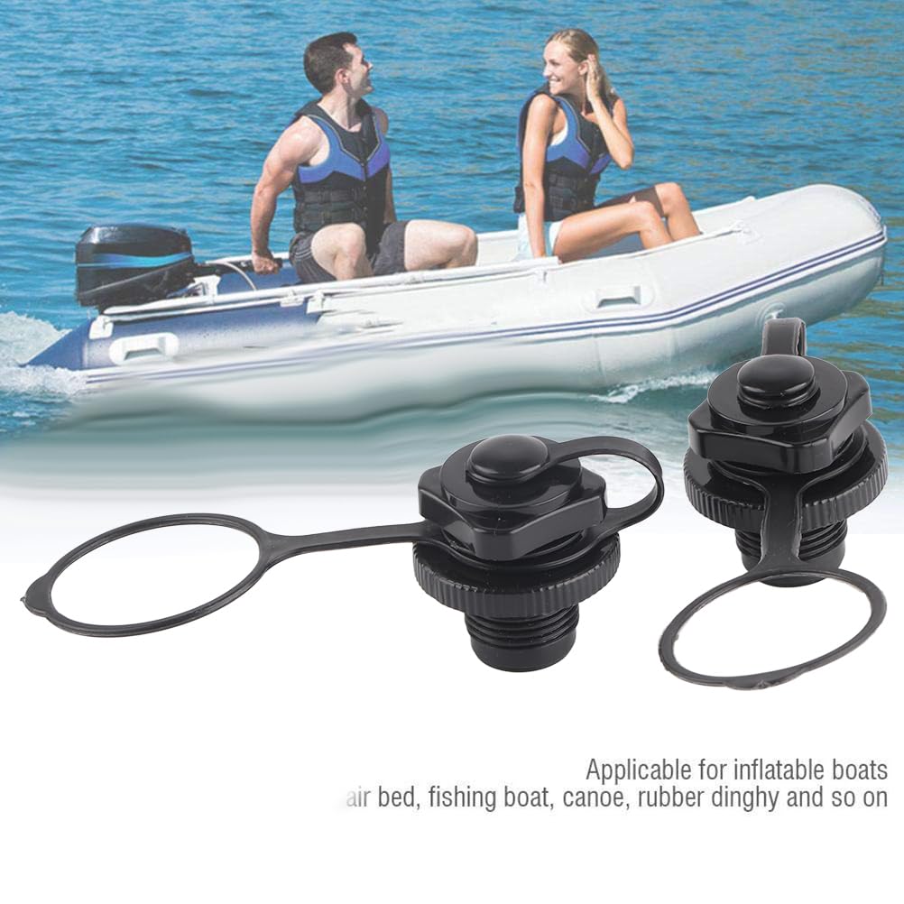 Lot de 4 bouchons de vidange universels en silicone pour kayak canoë, avec