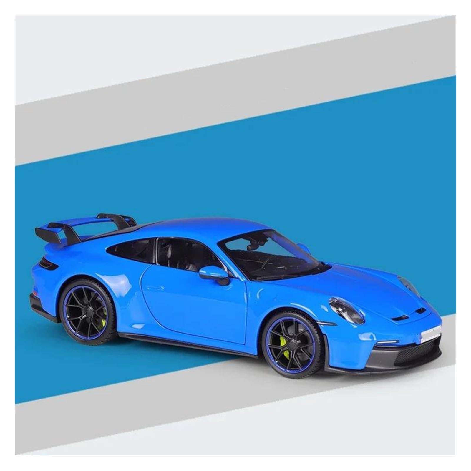 AUDSNI Die-Cast Diecast Car Model 1:18 For 911 GT3 2022 Alloy Metal Diecasts Model Vehicles(Blue)