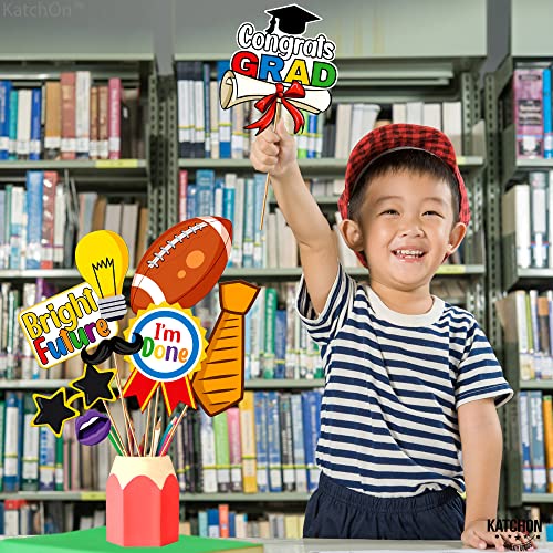Katchon, Kindergarten Graduation Photo Booth Props 2023 - Pack Of 30 | Preschool Graduation Photo Props 2023, Kindergarten Graduation Decorations Class Of 2023 | Elementary Prek Graduation Photo Props #TOP2