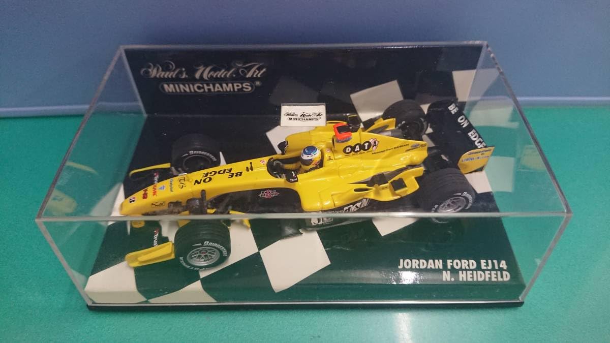 Amazon | MINICHAMPS 1/43 ジョーダン フォード EJ14 ニック