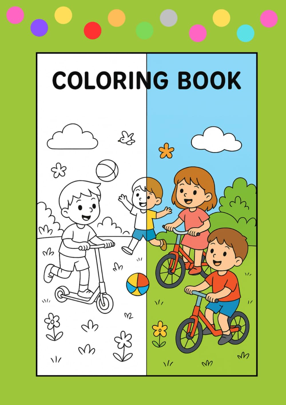 Coloring Book Kids’ Everyday Adventures