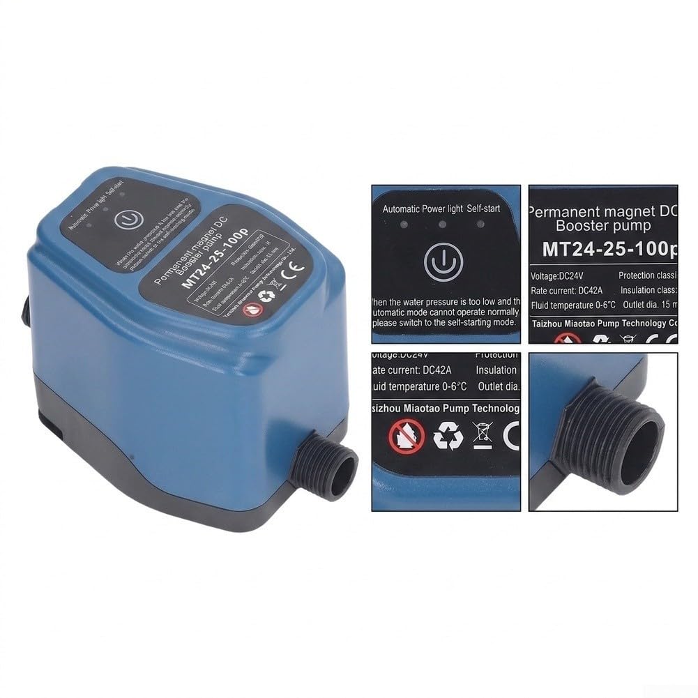 Bomba de refuerzo de inducción inteligente para uso doméstico