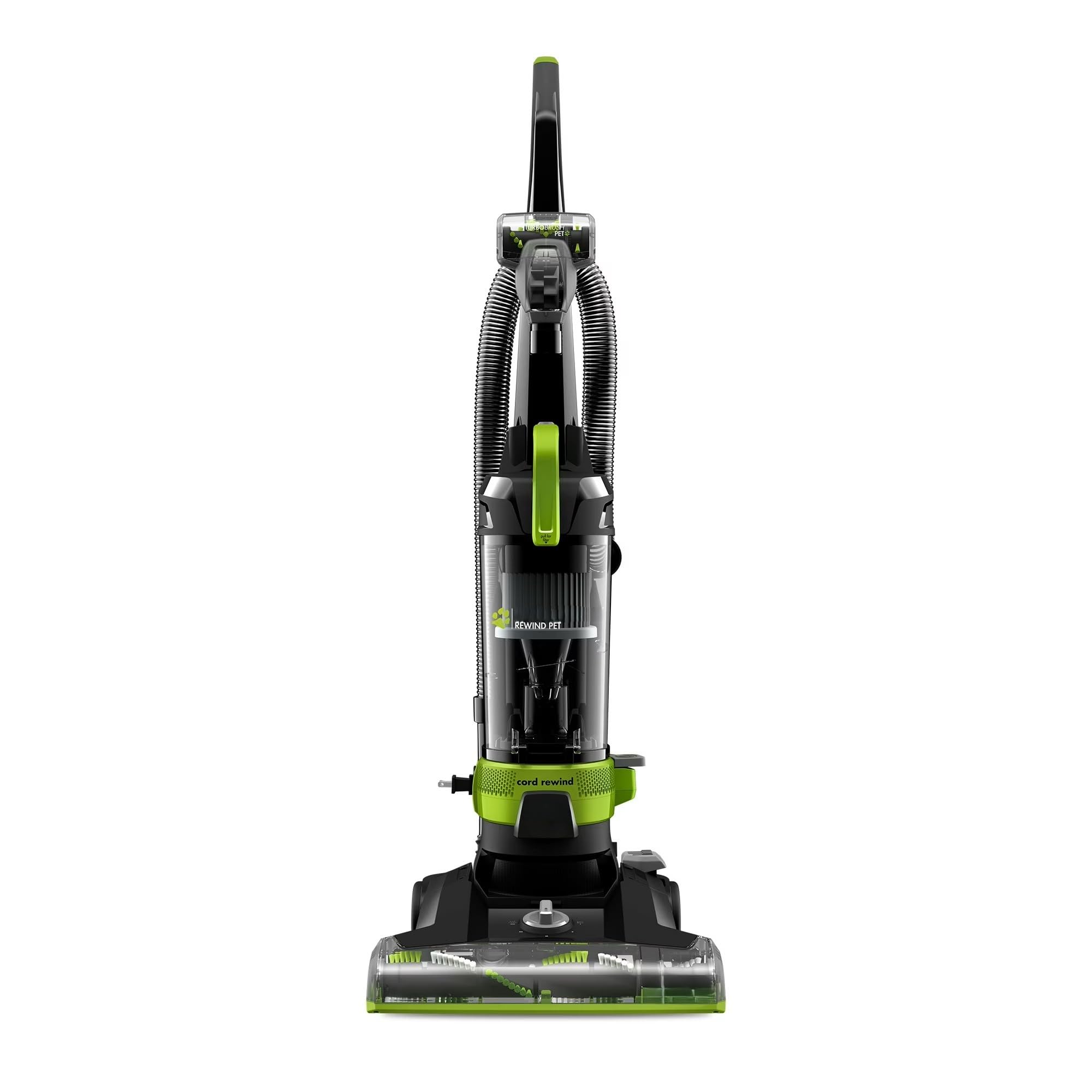 Helix Turbo Rewind Pet Upright Vacuum High Suction for Deep Cleaning