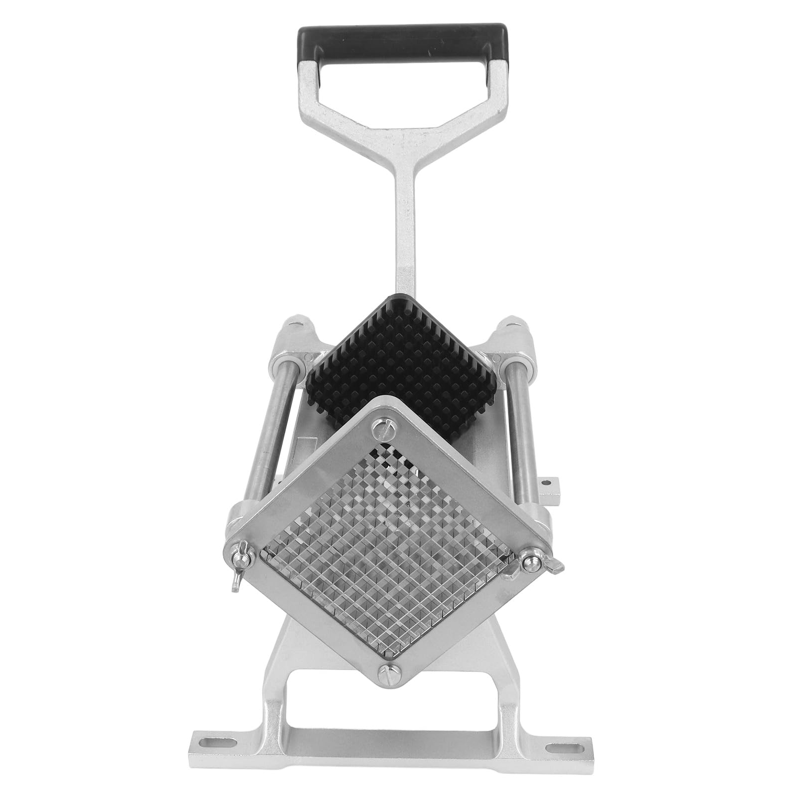 Focket Cortador de Patatas Fritas, Manual Comercial de Acero Inoxidable con Base de Succión Antideslizante, Cortador de Patatas con Extendido, de Verduras para, Verduras, Frutas, Cebollas, Manzanas