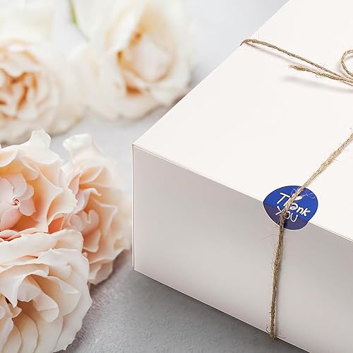 Vista 88 de MESHA Cajas de regalo pequeñas blancas de 4 x 4 x 4 pulgadas, paquete de 100 unidades, caja de regalo con tapas para regalos de dama de honor