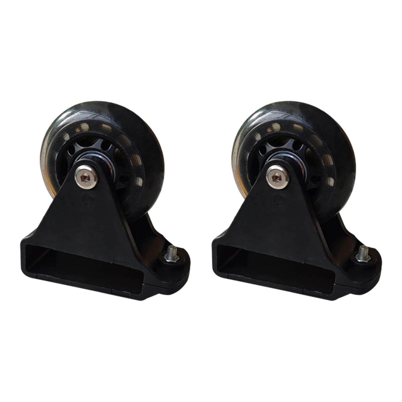 Yixannx Telescoping Extension Ladder Casters Durable Provide Outstanding Support For Ladder Mobility With Convenient Leveling Casters Balance Bar Wheels