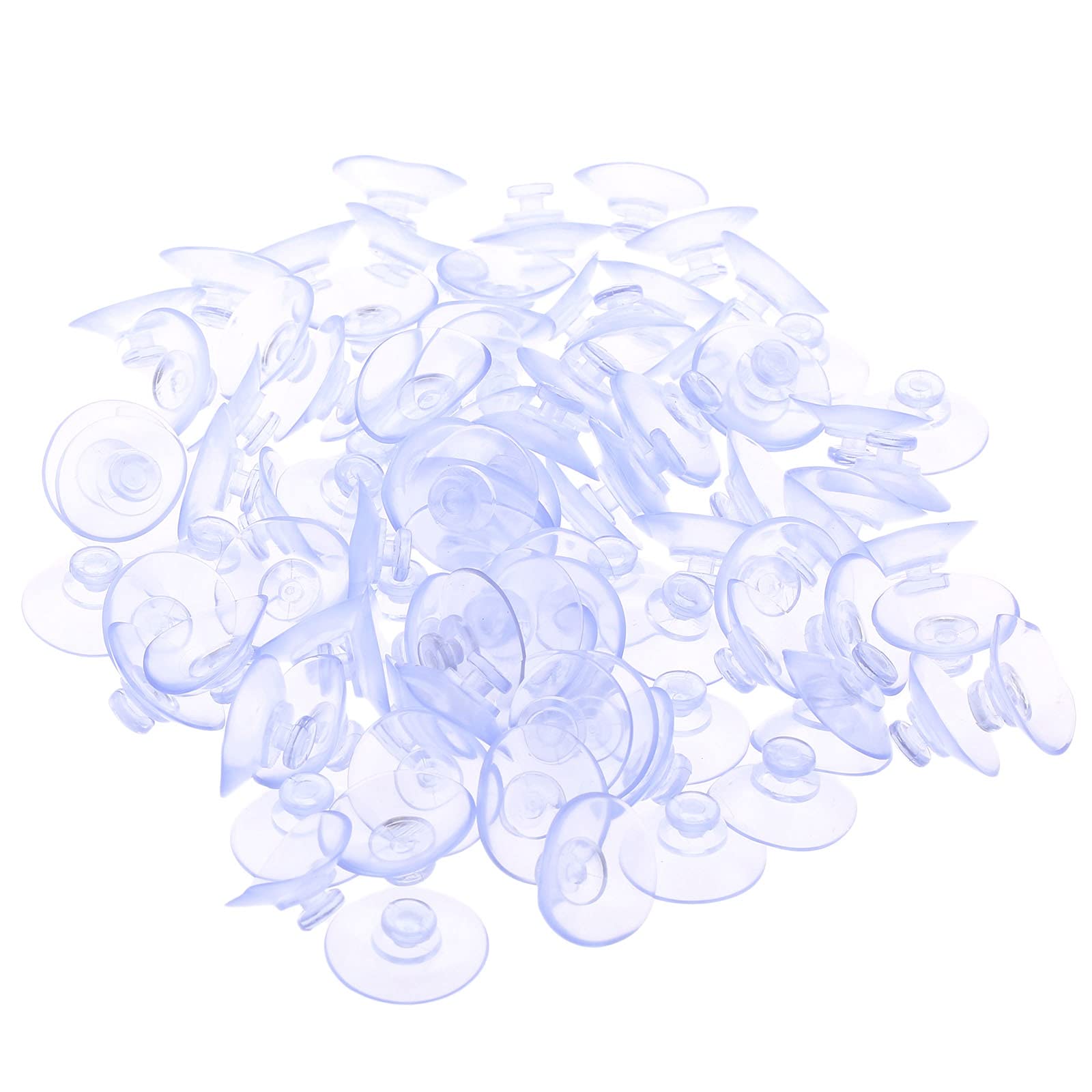 Ventouse transparente 20mm lot de 100 ventouses champignons pour verre et fenêtre