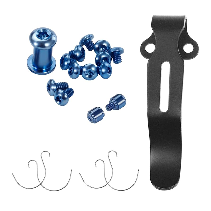 Amazon.com: 13-Piece Blue Titanium Screw and Pivot Kit