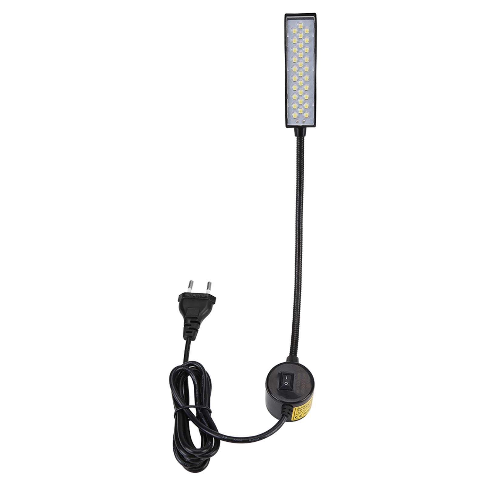 Hilitand Ledlamp voor naaimachine, 30 leds, met basisschakelaar, magnetisch, voor naaimachine, led-werklicht (110-250 V