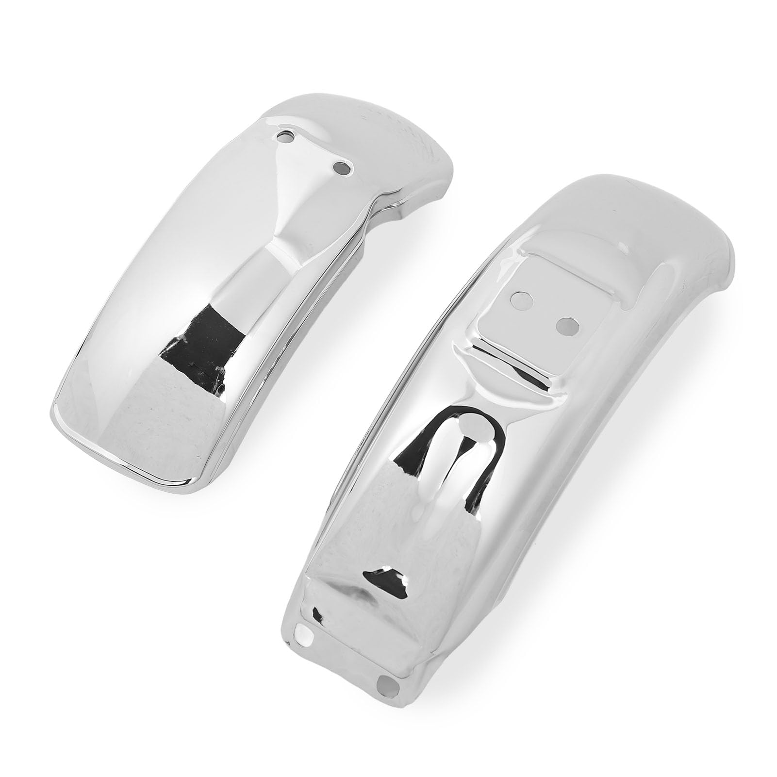 2Pcs Chrome Splash Guard for Monkey Gorilla Z50 Z125 Motorcycle Mudguard 8in 10in Wheels