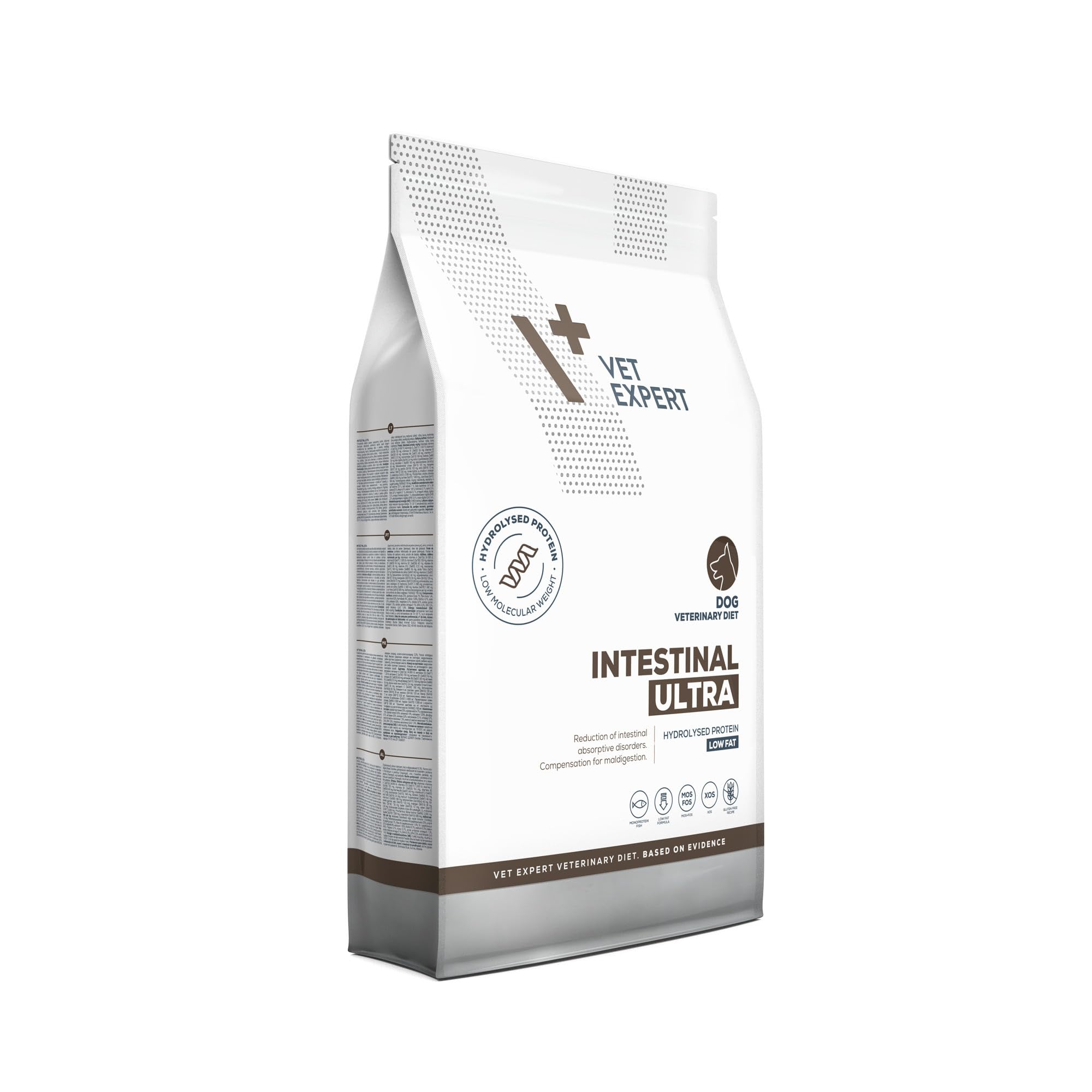 VET EXPERT INTESTINAL ULTRA LOW FAT - sucha karma weterynaryjna dla psów z przewlekłymi chorobami układu trawiennego 8kg