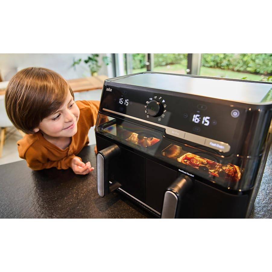 Braun TwinCook 5 frytkownica powietrzna 2 w 1 10 l (TB5053IBK)