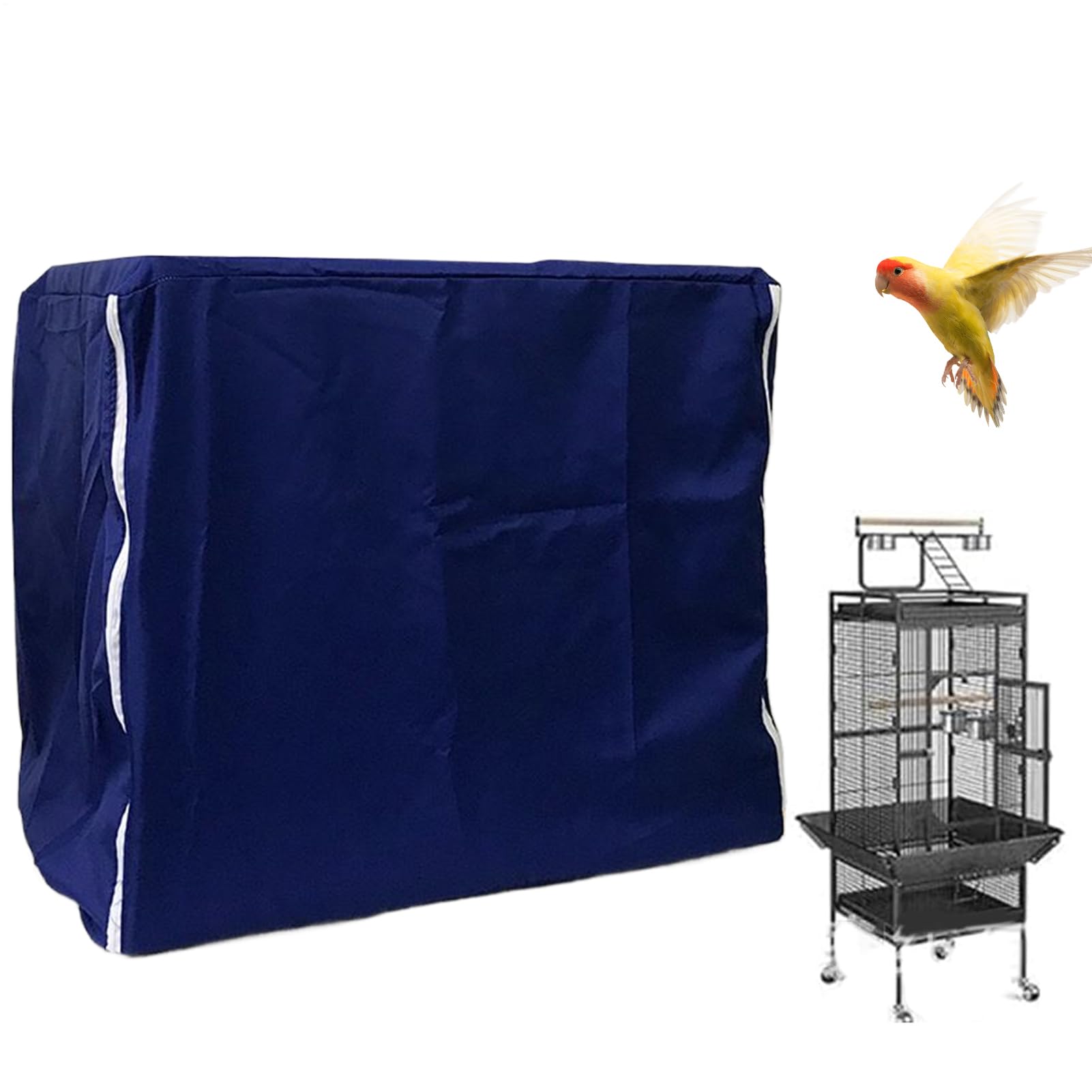 Bird Cage Cover,Breathable Windproof Blackout Crate Cover - Pet Bird Parrot Cage Guard | for Canary Parakeet Budgies Finches