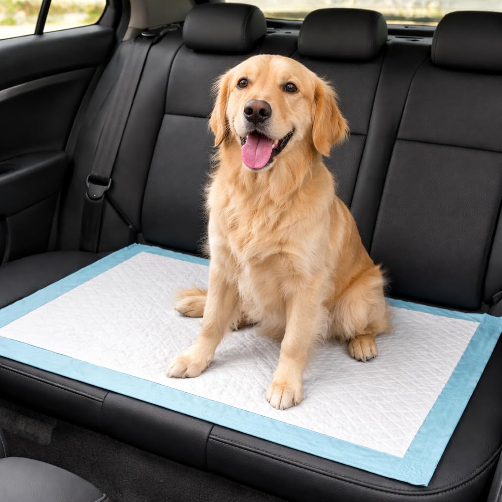 40x empapadores absorbentes Desechables 60 x 90 Alfombrillas Entrenamiento de Perros Grandes-Maxima absorcion-Protector Cama Impermeable Adultos con incontinencias-higiene y Cuidado Bebes - 4