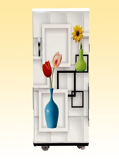 JIGYANSH TRADERS Domestic Flour Mill, Atta Chakki, Aata Maker - White Base with Printed Door (Sankalp-02)