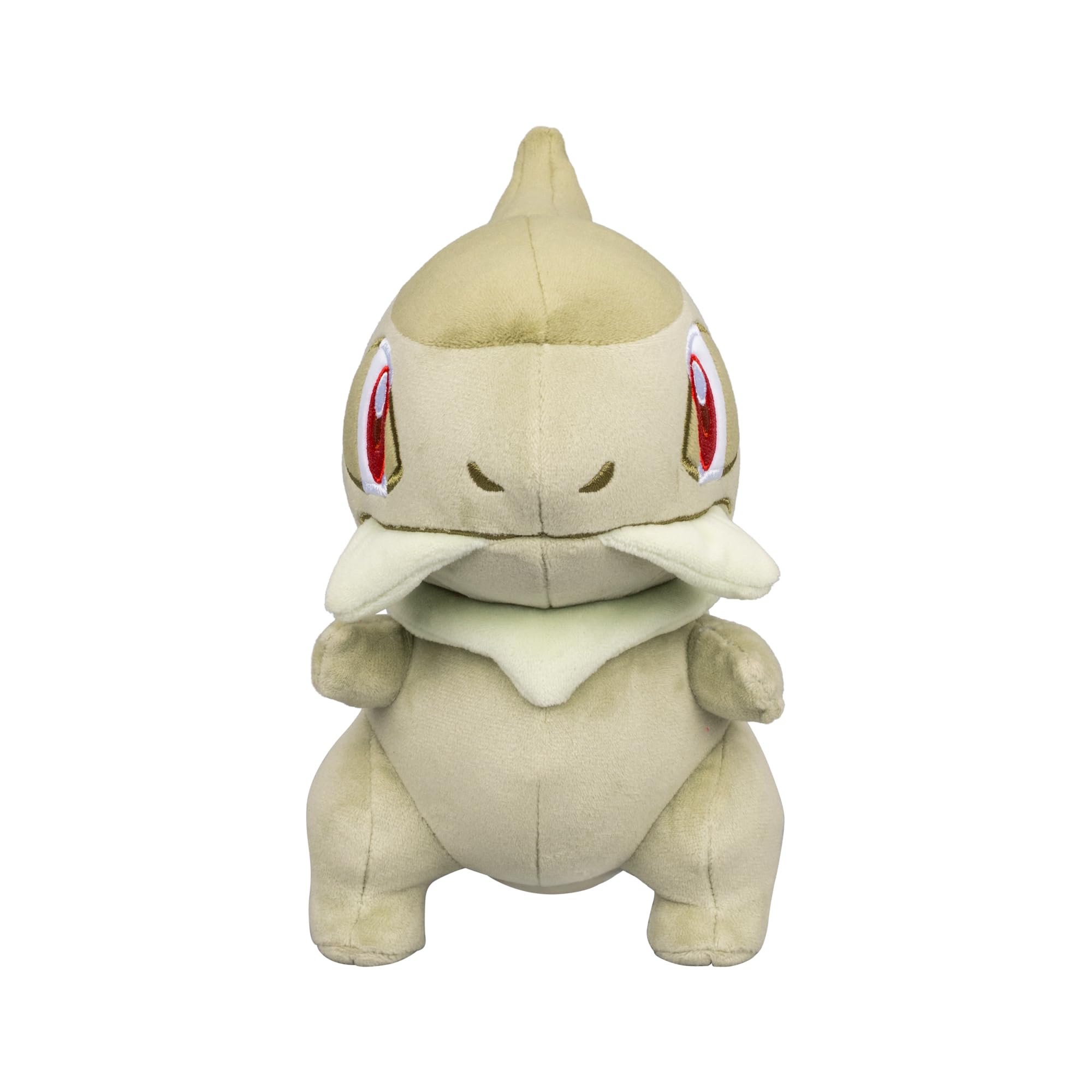 Pokémon Peluche 20 cm PKW4581 Axew - Verde/Marrone - Giocattolo da collezione ufficiale Pokemon imbottito per bambini dai 2 anni in su