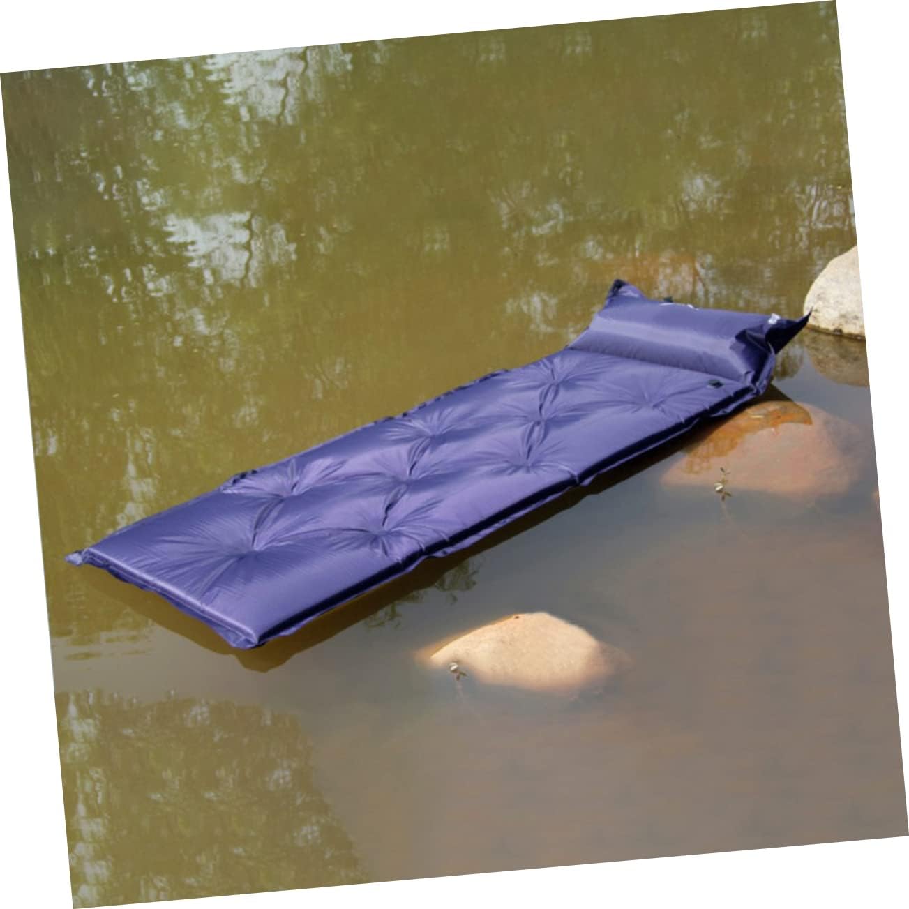 Foam Camping Mattress Inflatable Sleep Pad for Outdoor Compact Travel Sleeping Mat